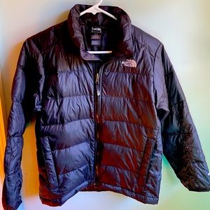 Boys The North Face down puffer jacket, M (10/12)